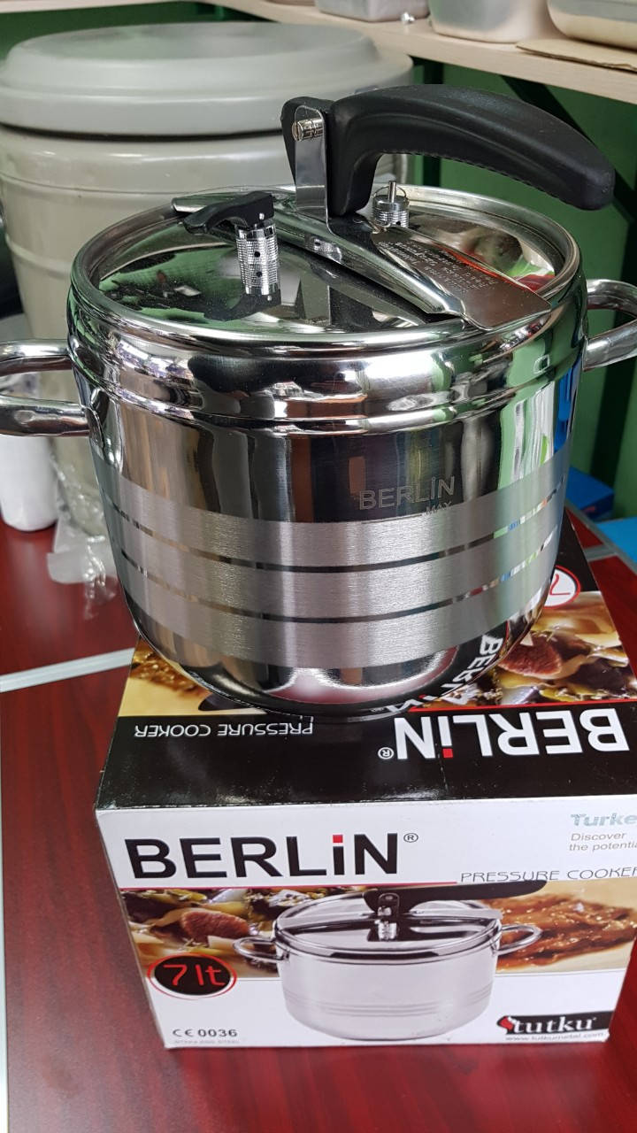 

Скороварка "Berlin" (Берлин) 7 литров, нержавеющая сталь