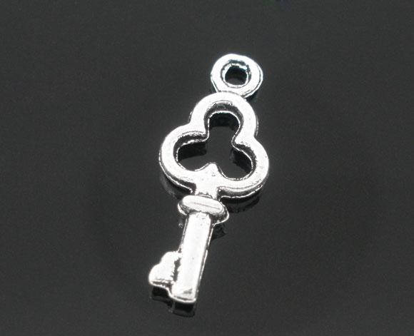 

Подвеска “ Ключ ”, 16 mm x 6 mm, Античное серебро, Цинковый сплав