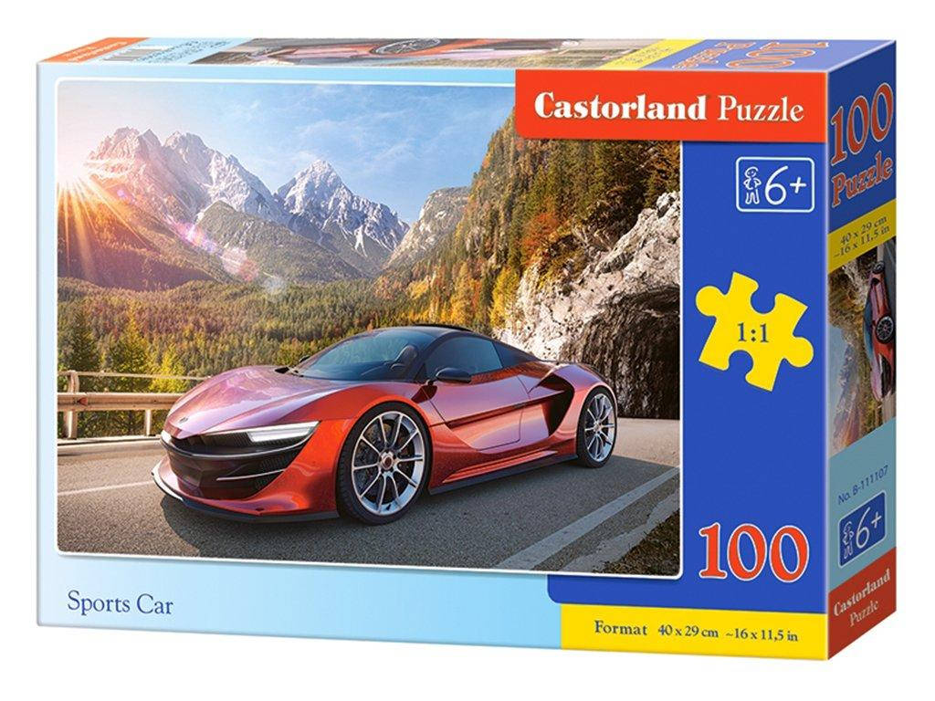 

Кастор пазлы 100 "Спортивная машина" 40*29см /10/ (B-111107)