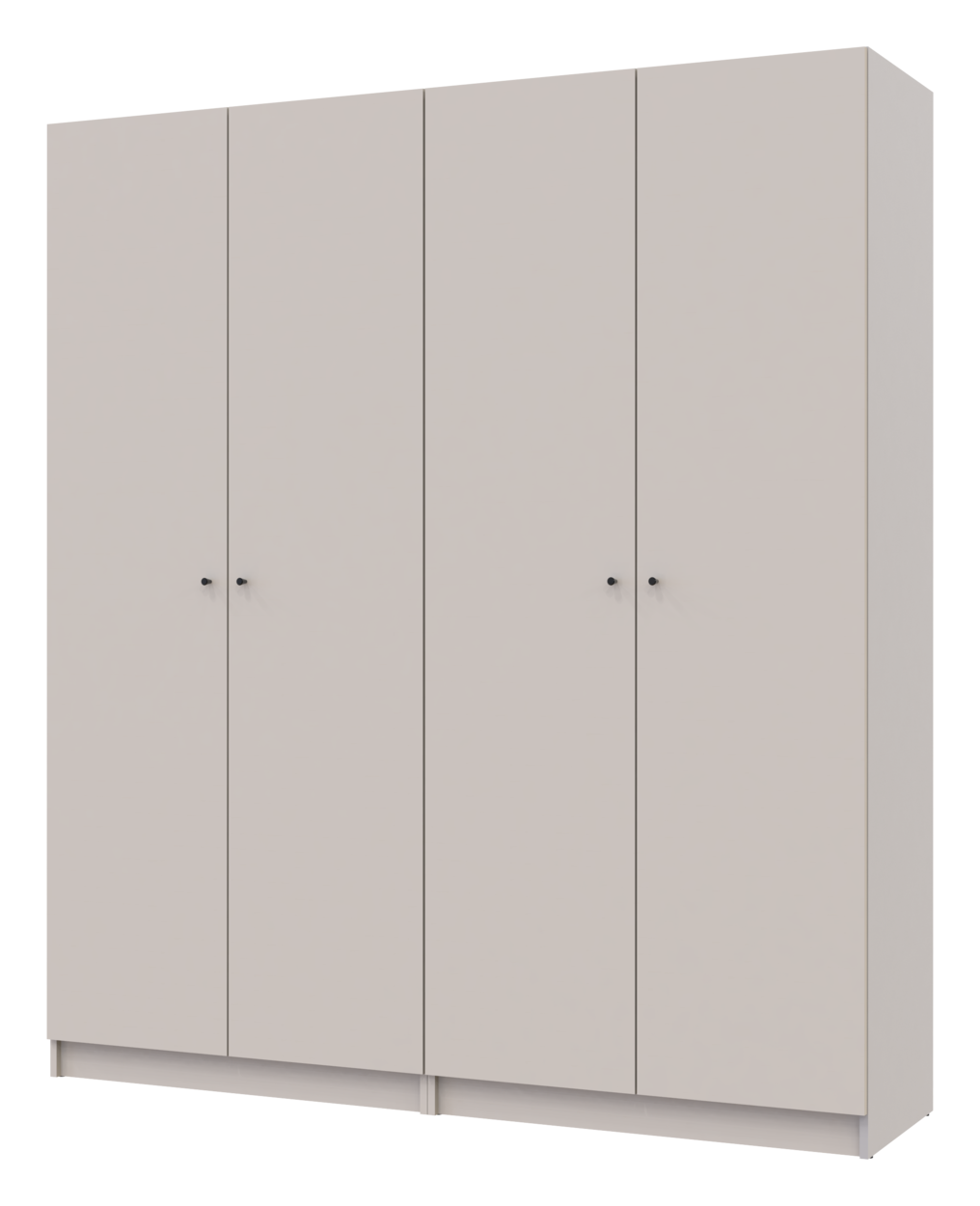 Шафа для одягу Doros Промо Кашемір 2+2 ДСП 180х48х204 (80737672) 4