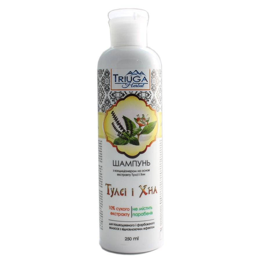 

Шампунь аюрведический Тулси и Хна восстанавливающий 250 мл