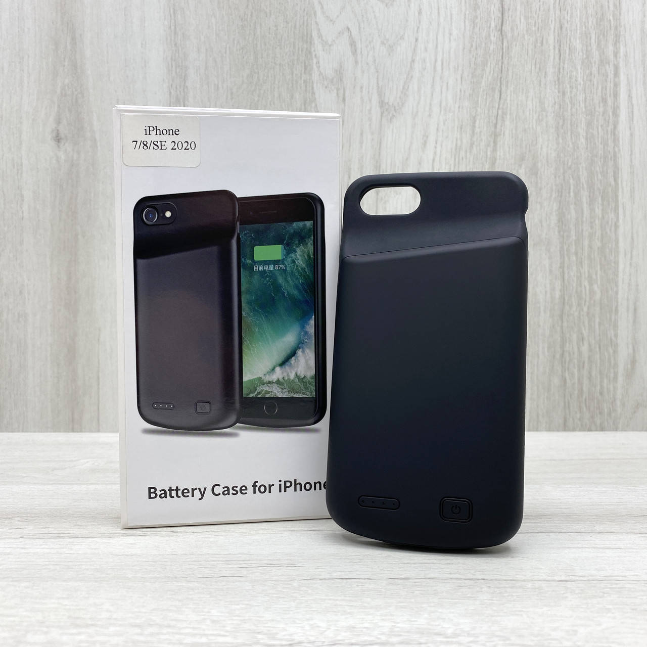 

Чехол-аккумулятор для iPhone 7 / 8 / SE2020 4500 m/Ah (чёрный)