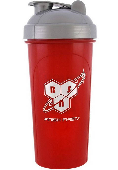 

Шейкер Shaker BSN Finish First 700 мл красный