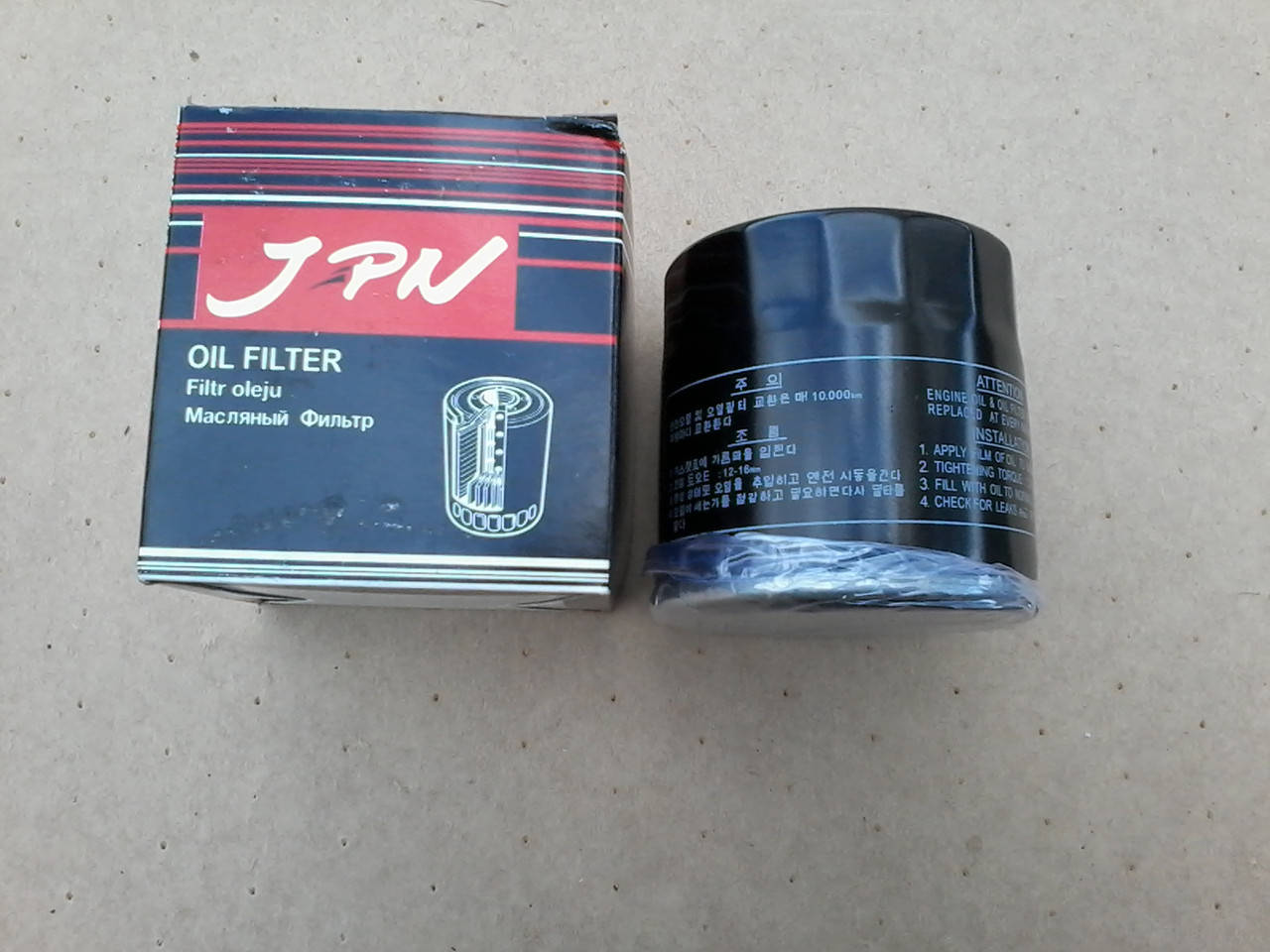 

Фильтр масляный Chevrolet lacetti (JPN) Корея