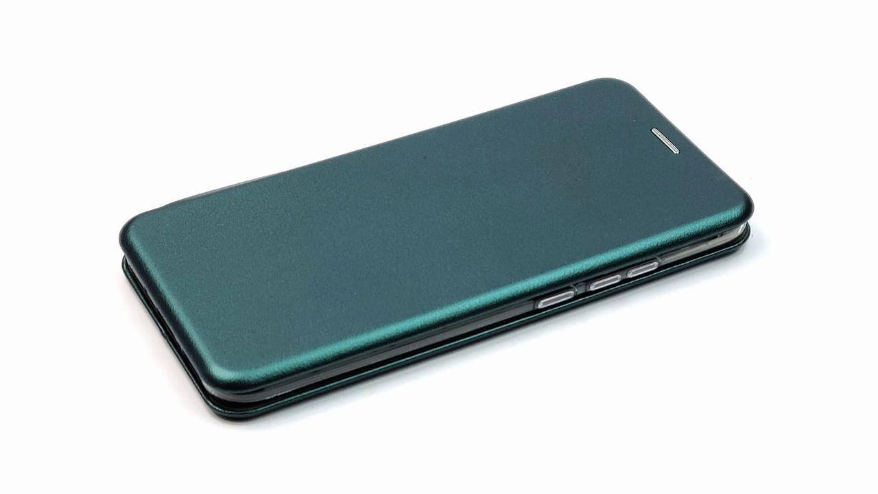 

Чехол книжка Level для Xiaomi Redmi 9C Экокожа Зеленый, Зелёный