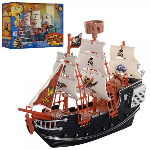 

Корабль пиратов LIMO TOY M 0512 U/R «Пираты Черного моря» (SKL0517)
