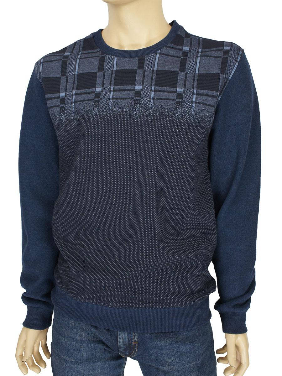 

Турецький чоловічий светр Better Life 2118 H denim
