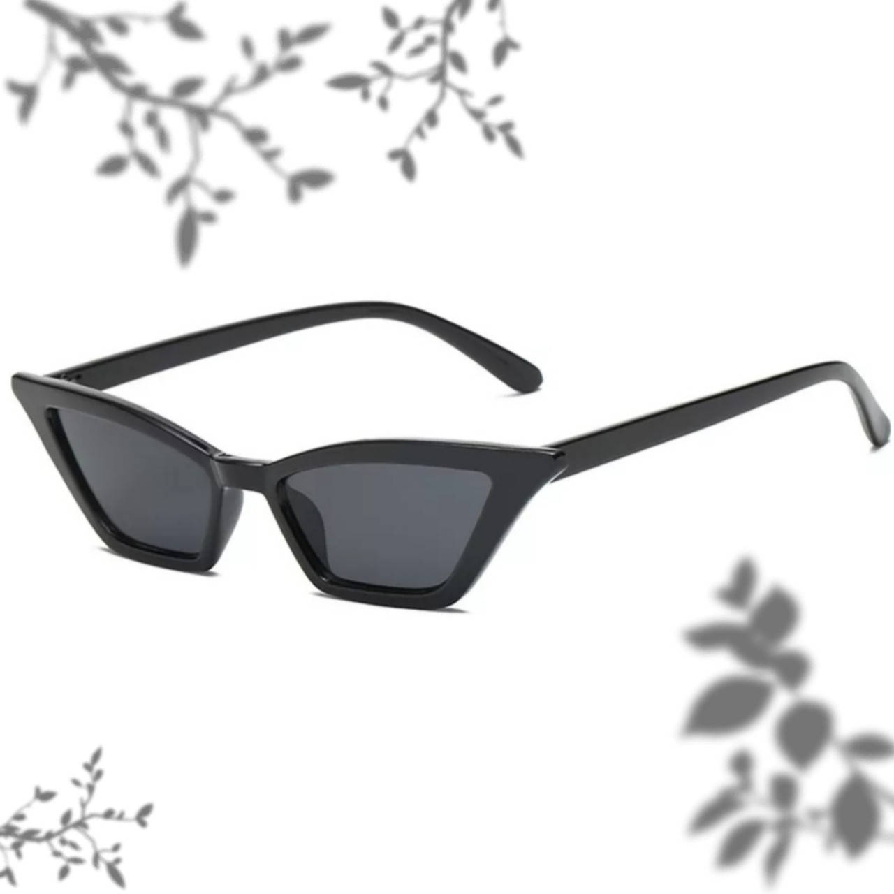 

Очки тонкие солнцезащитные женские кошачий глаз, пикантные брендовые дизайнерские очки