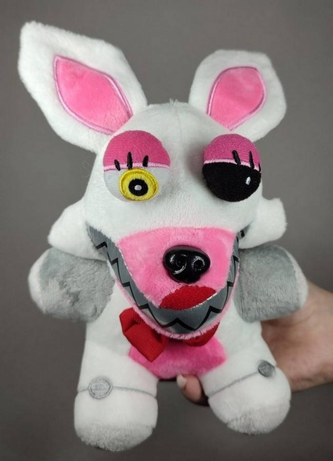

Мягкая игрушка Аниматроник кошмарный Mangle Мангл 5 ночей с Фредди 22 см, Белый