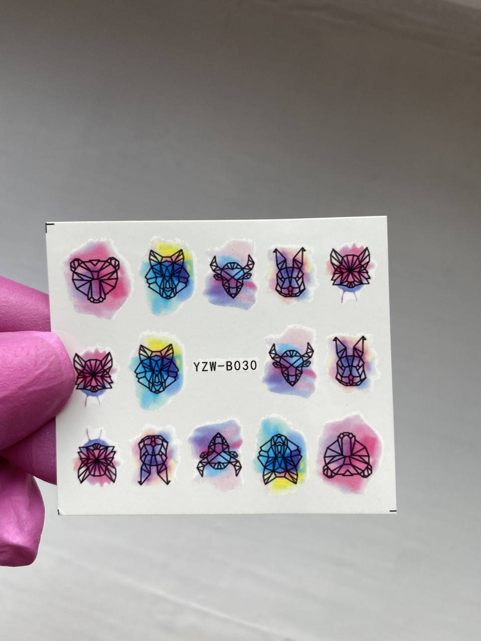 

Слайдеры для дизайна ногтей YZW-B030