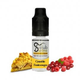 

Ароматизатор Solub "Crumble Fruits" rouges со вкусом пирога с ягодами 5 мл
