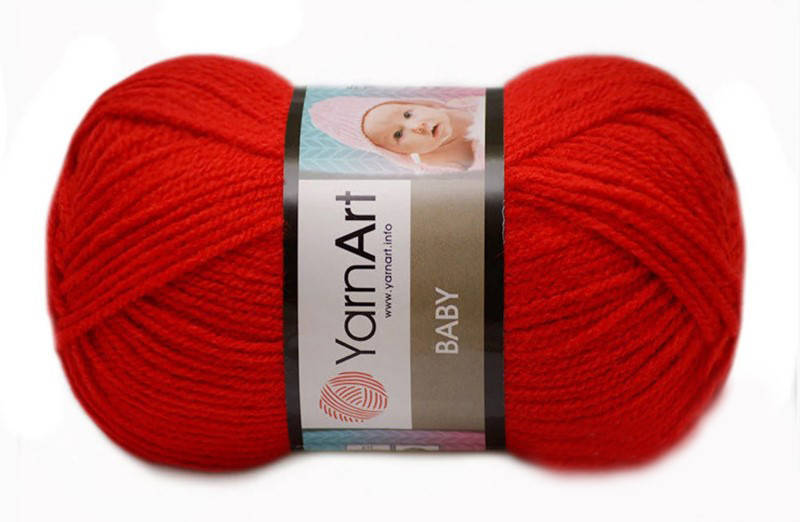 

YarnArt Baby, Красный №156