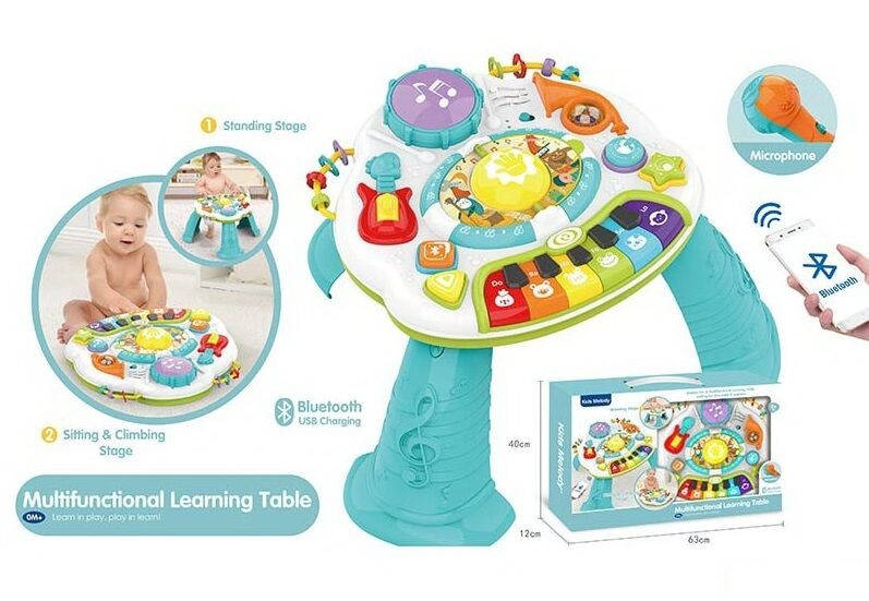 

Игровой центр развивающий 9925 столик, музыкальная панель