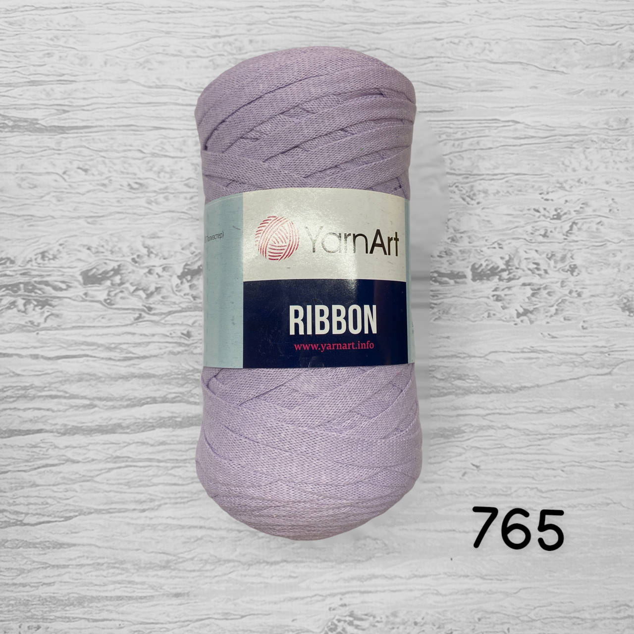 

Трикотажна пряжа YarnArt Ribbon / ЯрнАрт Ріббон 765 бузок
