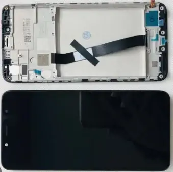 

Дисплей Xiaomi Redmi 7A модуль в сборе с тачскрином, черный, с рамкой, оригинал