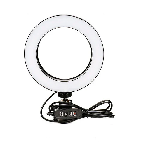

Кольцевая LED лампа USB 5Вт 16см 1/4 для селфи кольцо кольцевой свет