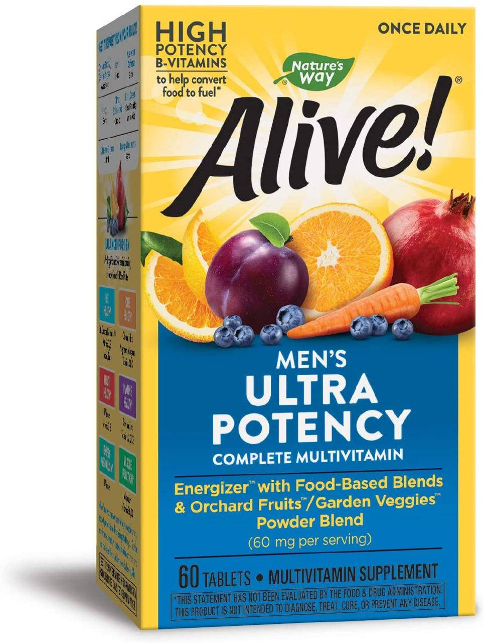 

Nature's Way Alive Men's Ultra Potency 60 таблеток