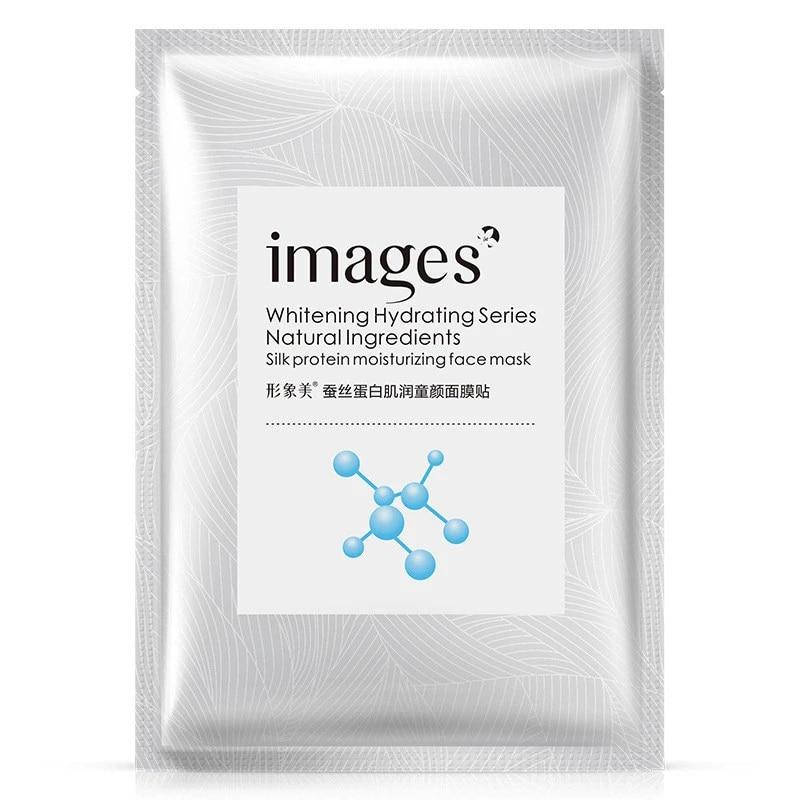 

Тканевая маска для лица с протеином шелка Images Silk Protein Moisturizing Facial Mask, 30г