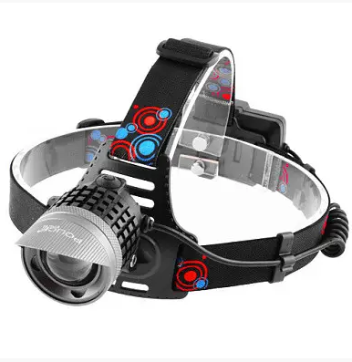 

Налобный фонарь BL-2170-P50 zoom + microUSB 18650 (3 режима), Белый