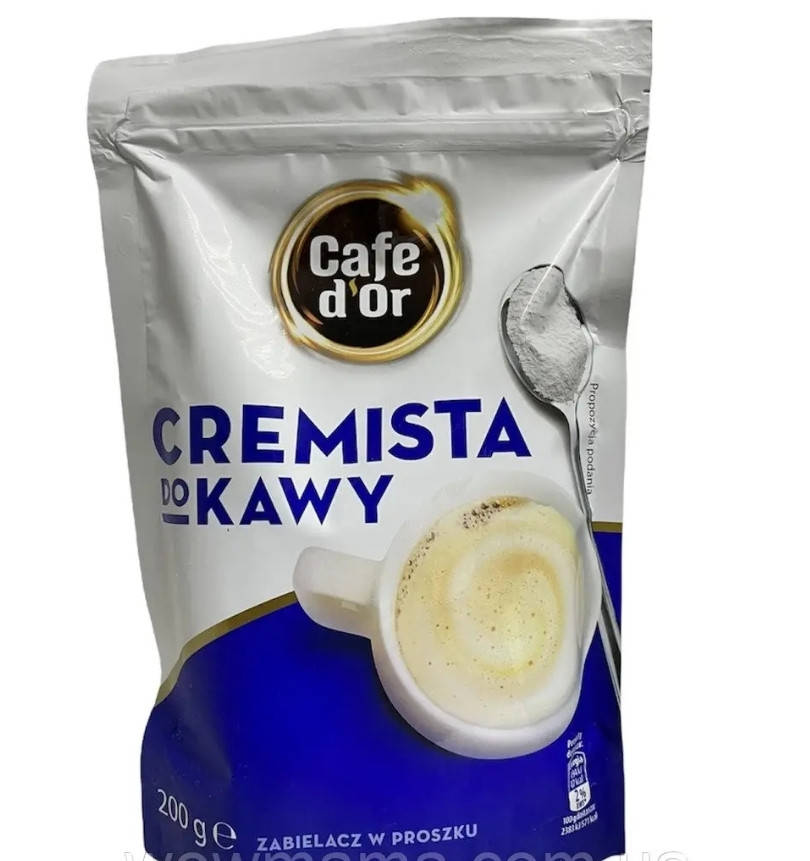 

Сухие сливки для кофе Cafe d'Or 200 g. Польша.