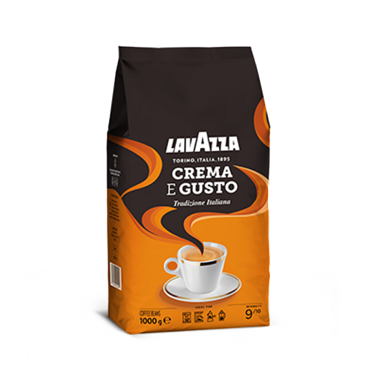 

Кофе в зернах Lavazza Crema e gusto Tradizione Italiana 1000g