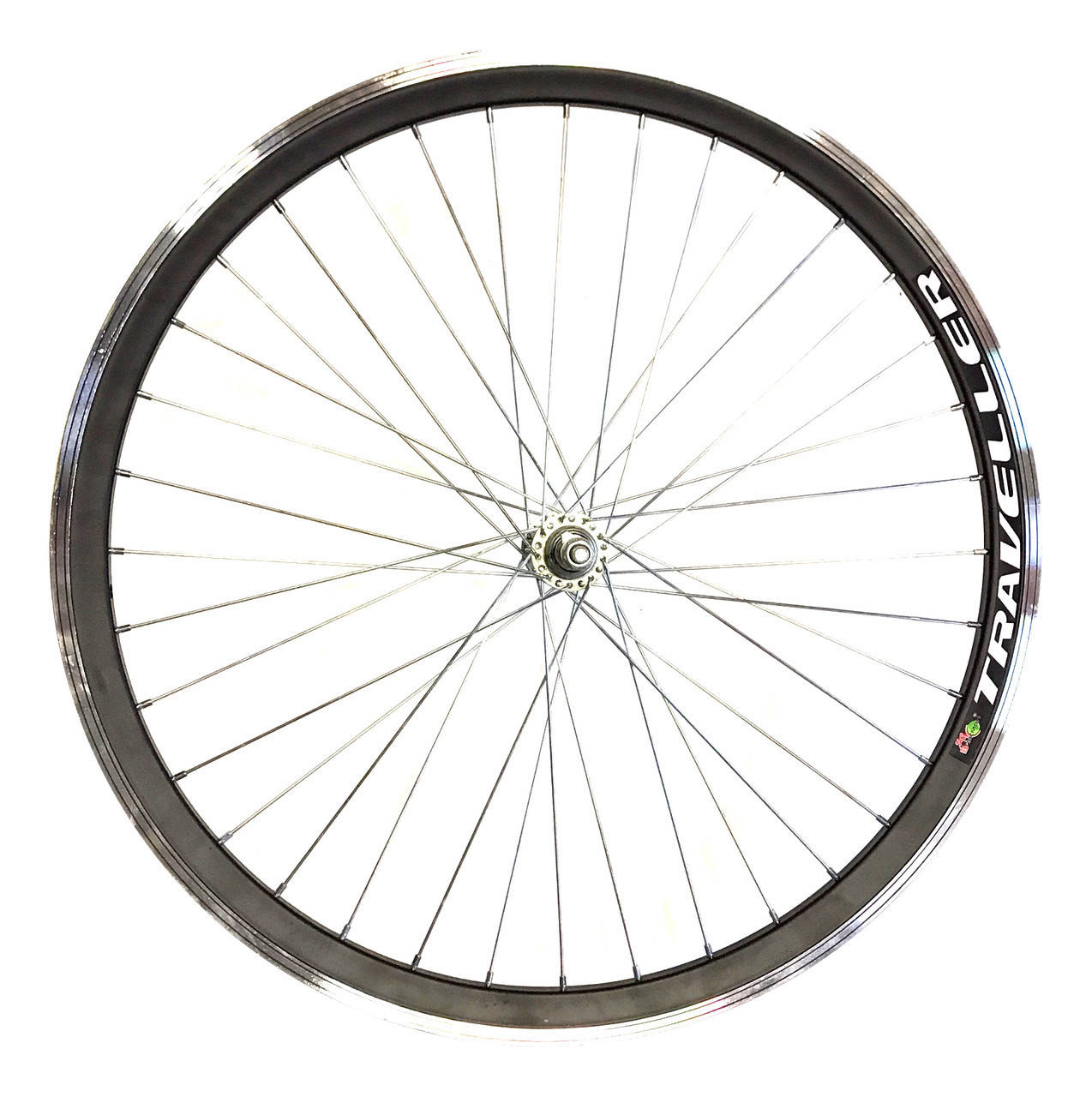 

Колесо переднее в сборе Traveller 28" 36Н V-brake MTB промподшипник