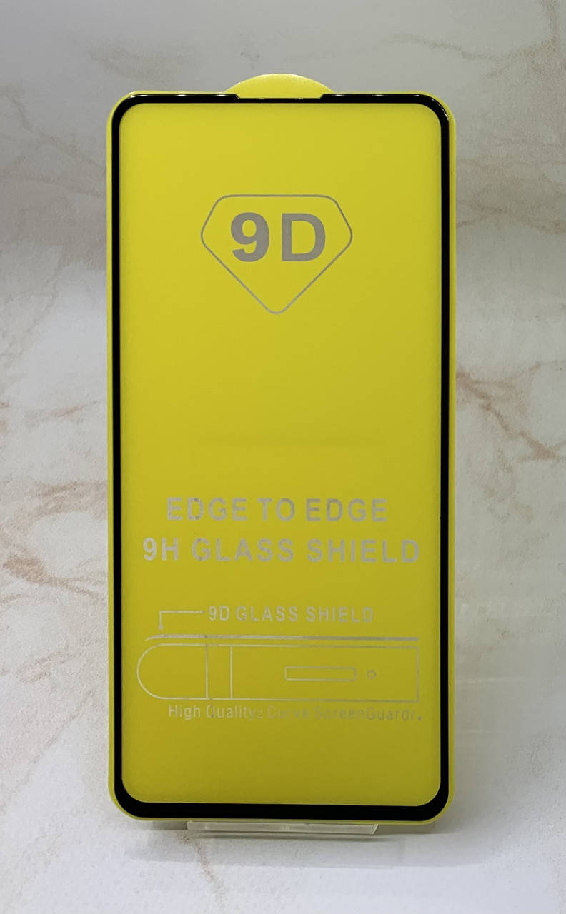 

Защитное стекло для Xiaomi Mi9T полное покрытие Full Glue полный клей, Черный