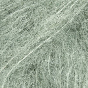 

Пряжа DROPS Brushed Alpaca Silk - 21 - зеленый шалфей, Зелёный