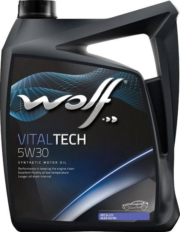 

Моторное масло WOLF VITALTECH 5W30 5л ( 8300011 )