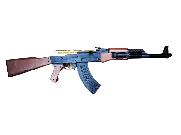 

Детский пневматический автомат Калашникова АК-47 с лазерным прицелом NO.799
