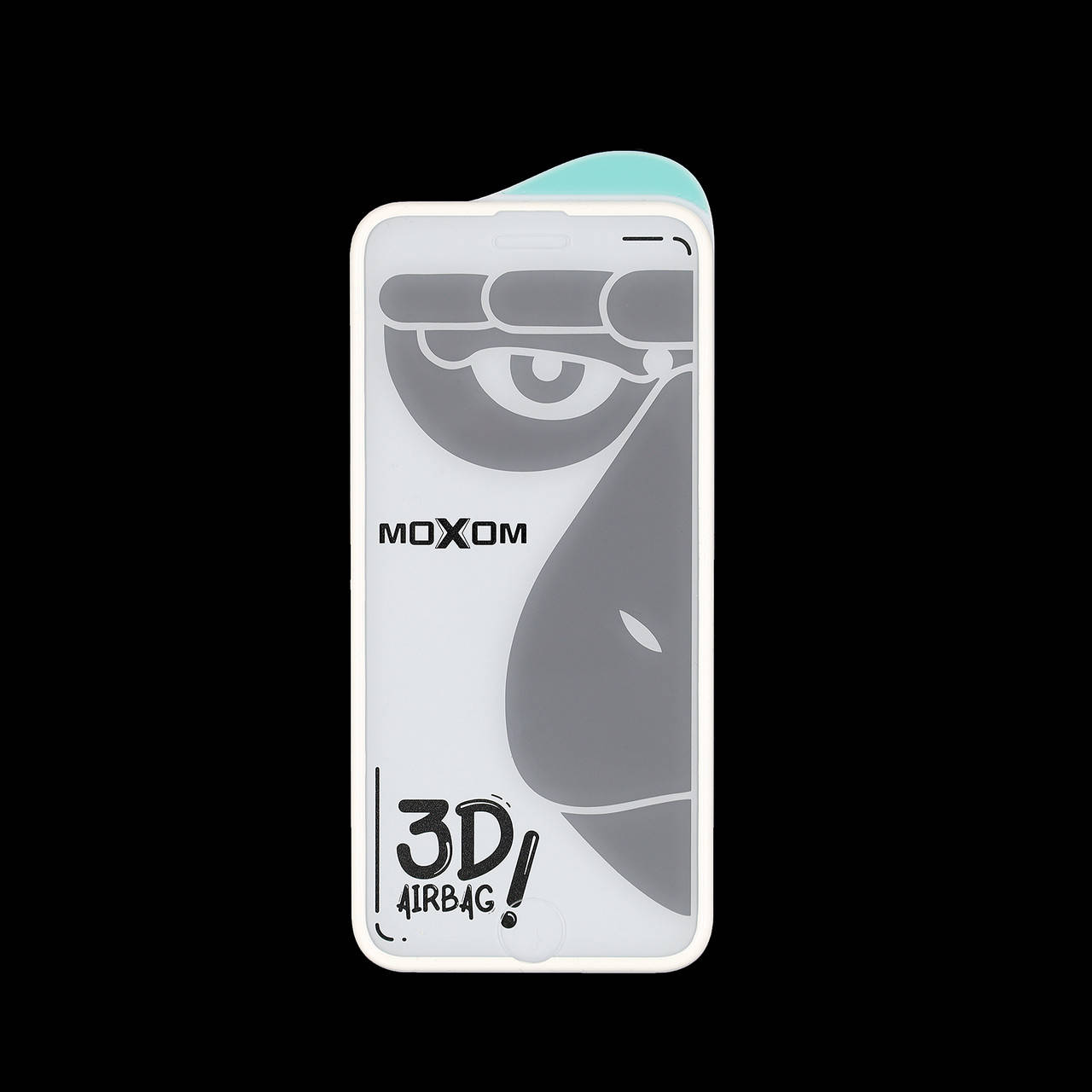 

Защитное стекло MOXOM AF AirBag iPhone 6 Plus/7 Plus/8 Plus Белый