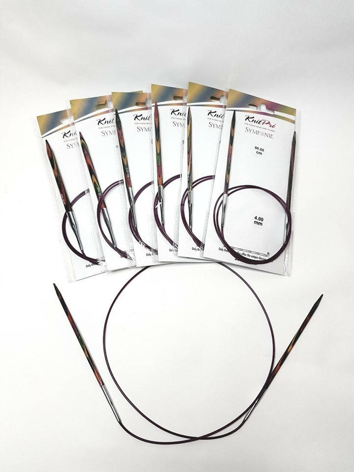 

Спиці кругові 80 см Symfonie Wood KnitPro 2,0