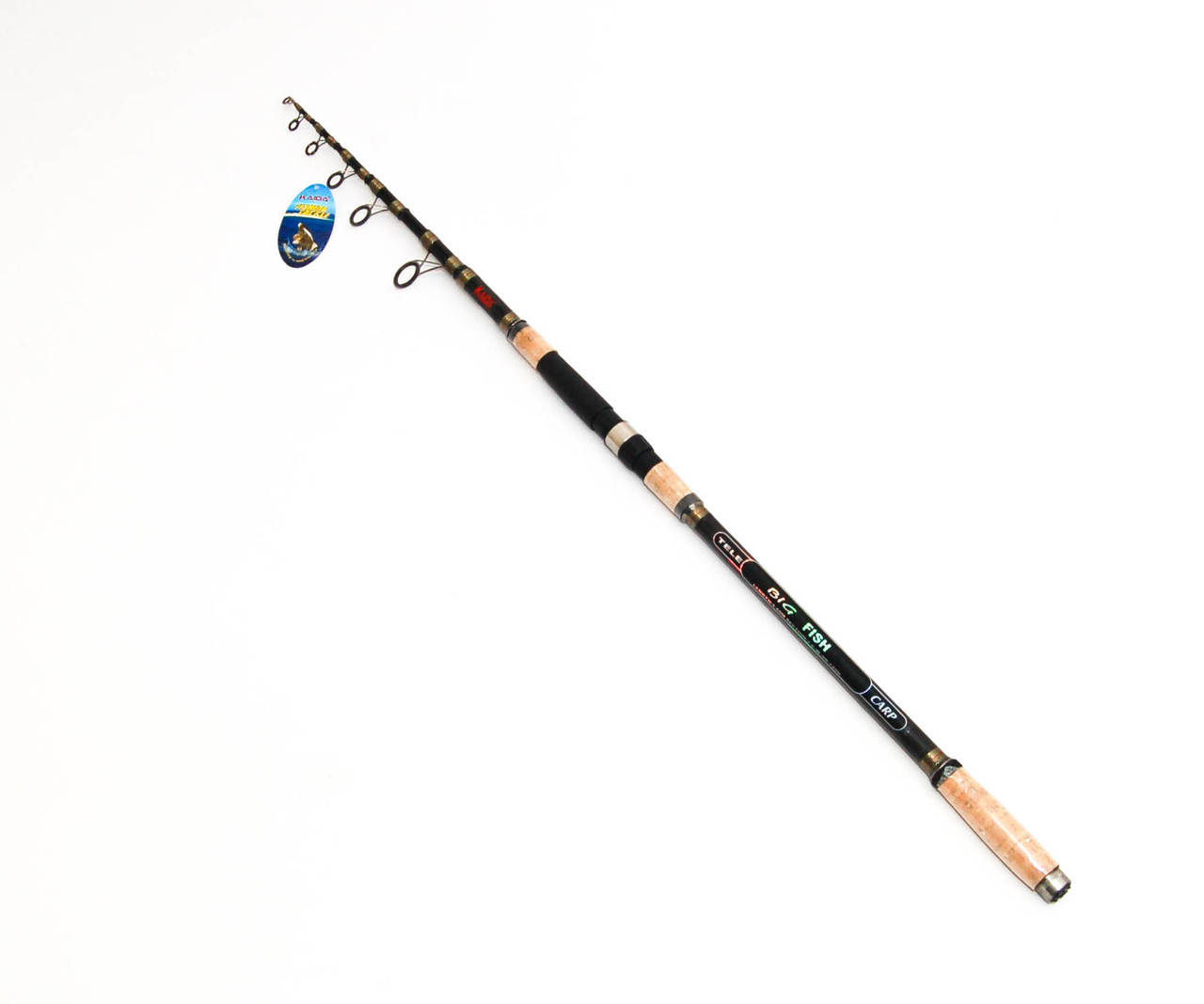 

Корповий спінінг Kaida Big Fish Carp 3,3м , 60-120g, Черный