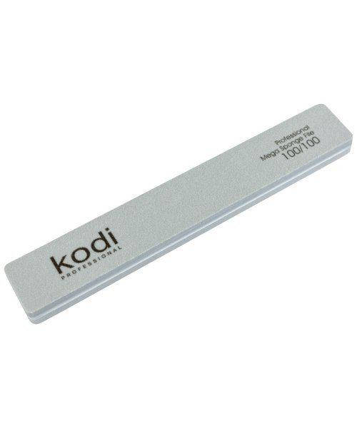 

Баф для ногтей Kodi прямоугольный 100/100 грит, серый