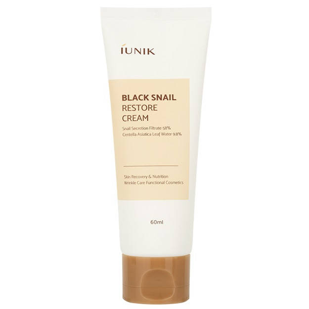 

Восстанавливающий крем с муцином черной улитки IUNIK Black Snail Restore Cream 60 ml
