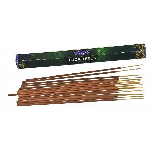 

Аромапалочки Eucalyptus (Эвкалипт) (Satya) пыльцовые благовония