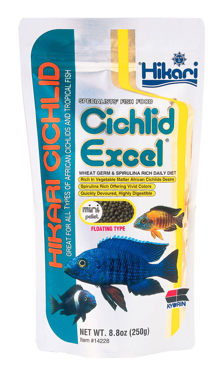 

Корм для малавийских цихлид Hikari Cichlid Excel mini, 250 г