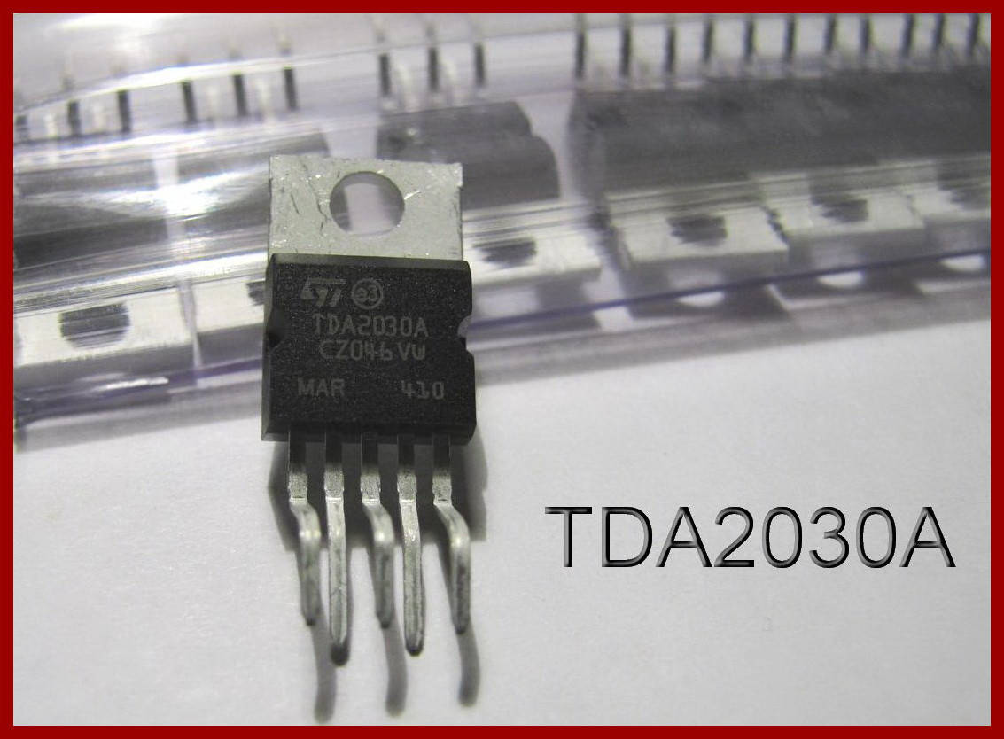 

TDA2030A, микросхема УНЧ.