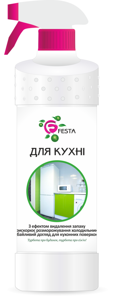 

Средство моющее универсальное TM Festa с эффектом удаления запаха 500мл