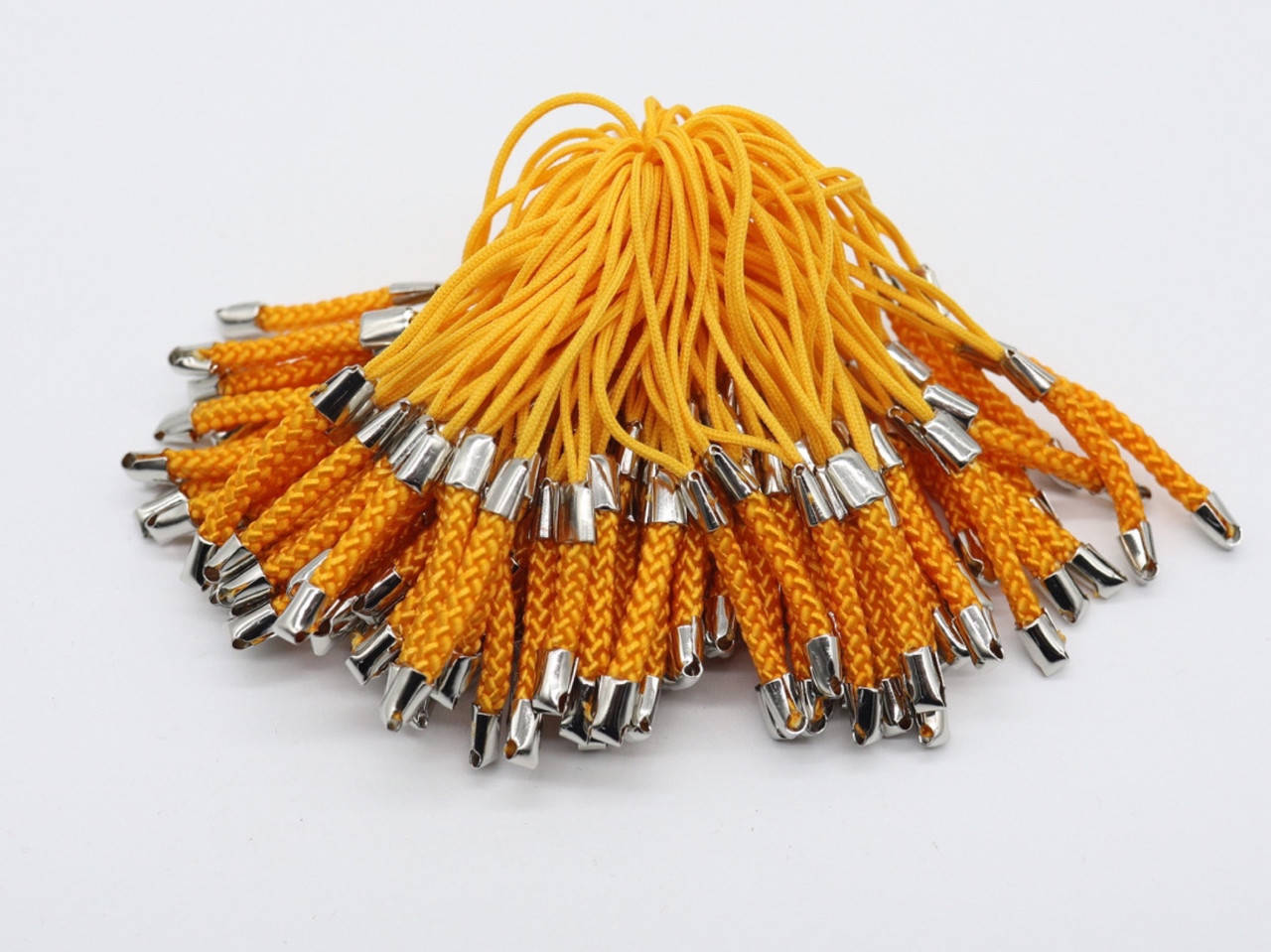 

Сувенирный шнурок. Цвет оранжевый. 78мм. 100шт/уп., Черный