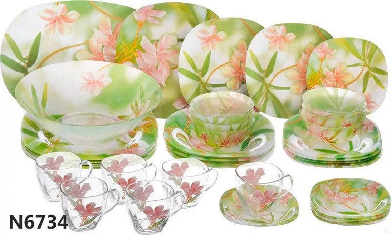 

Freesia Сервиз столовый 46 пр. Luminarc N6734, Разные цвета