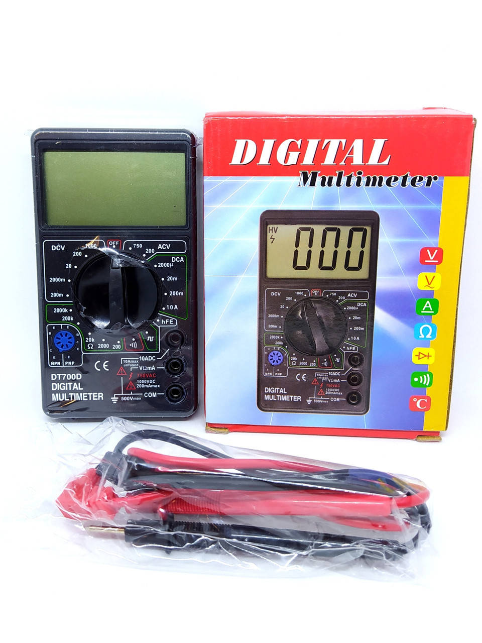 

Мультиметр DT 700D (Большие цифры)