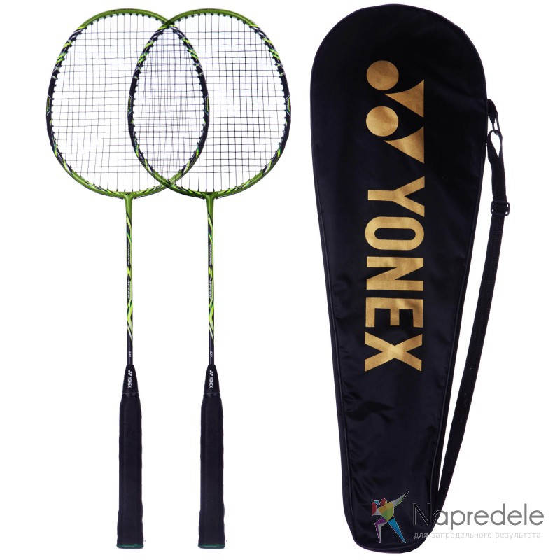 

Ракетка для бадминтона 1штука в чехле YONEX BD-1276 (сталь, цвета в ассортименте)
