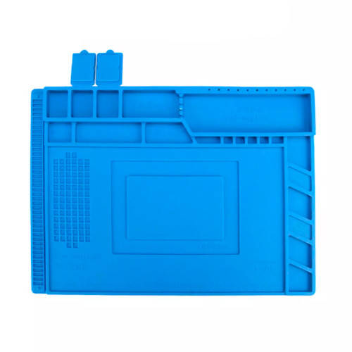 

Коврик для пайки силиконовый термостойкий 36x26см с магнитными ячейками A-400