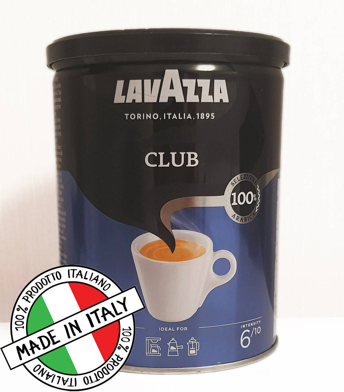 

Кофе молотый "Lavazza CLUB" Ж/Б 250 грамм Италия 100% арабика