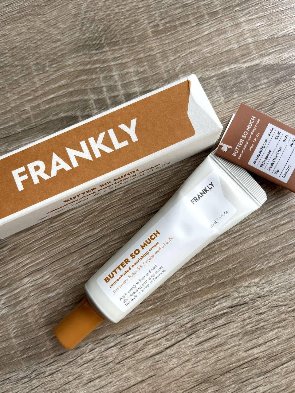 

Крем питательный с маслом мурумуру и маслом жожоба Frankly Butter So Much Cream 30 ml