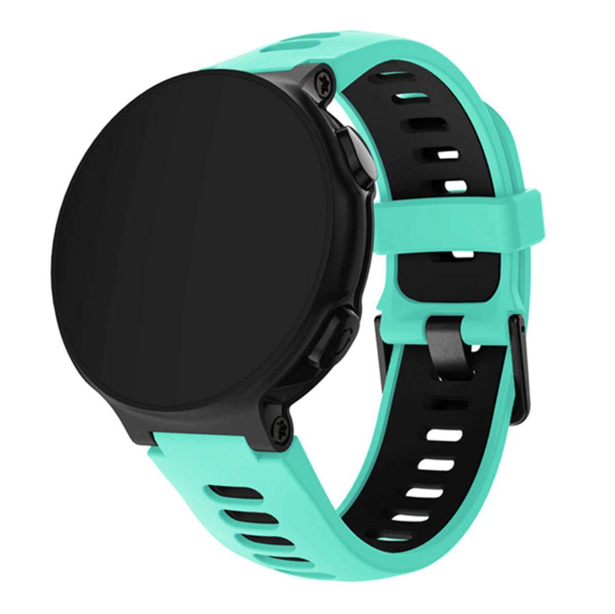 

Ремешок для Garmin Forerunner 220/230/235/620/630/735 Мятно-Черный