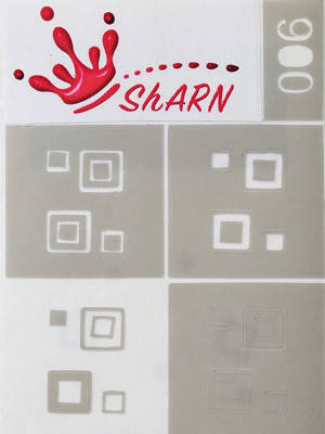 

Трафареты для аэрографии Sharn №006