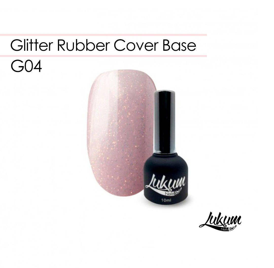 

Glitter Rubber Cover Base G04, 10 мл