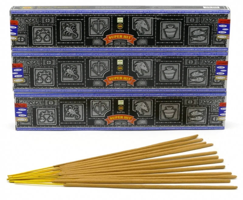 

Благовония Satya Супер Хит Super Hit Incense (плоская пачка) 15 грамм